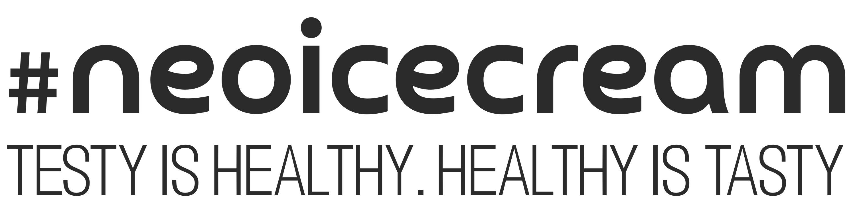 #neoicecream wordmark